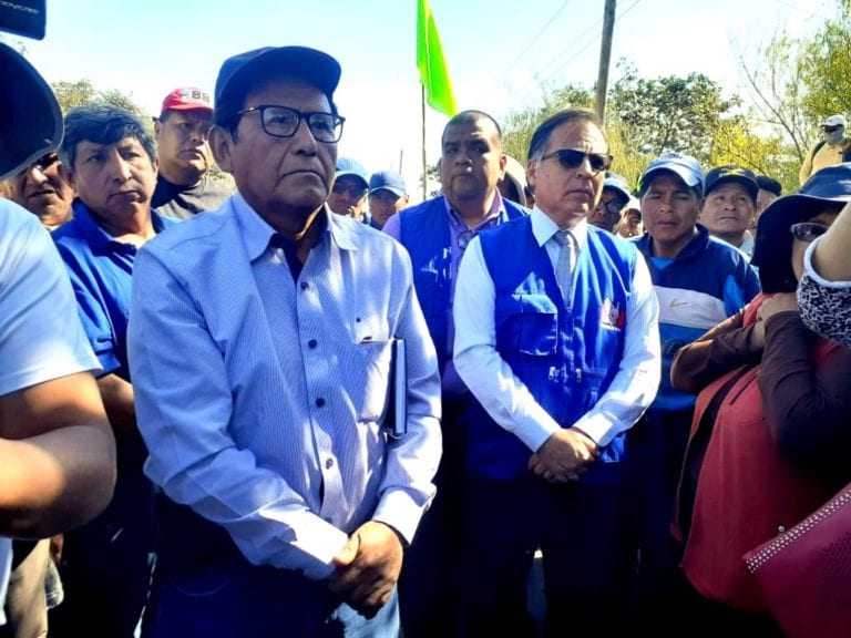 Paro contra Quellaveco: Gobernador regional escuchó a huelguistas en el cuarto día de paralización