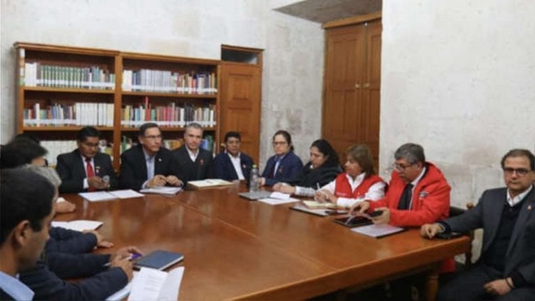 Revelan audio de reunión de Martín Vizcarra con autoridades de Arequipa por proyecto Tía María