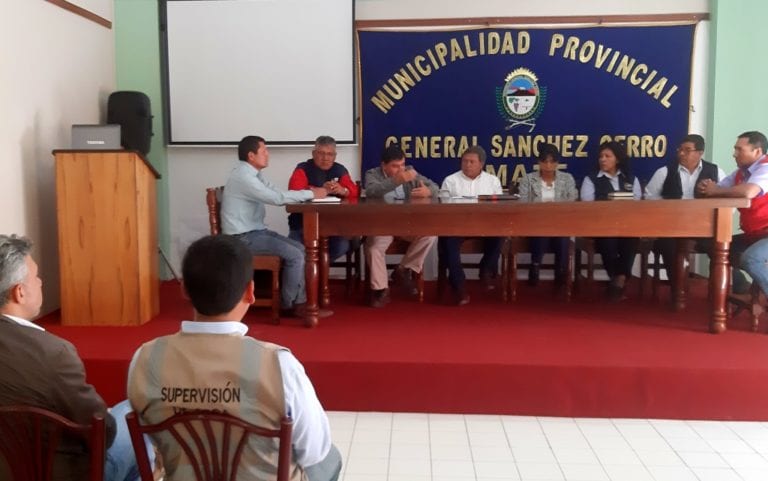 Suspenden reunión del comité de apoyo carretera Moquegua-Omate-Arequipa