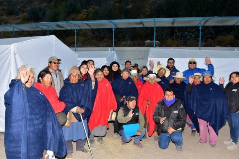 Southern Peru llevó ayuda a afectados en distrito de Ubinas