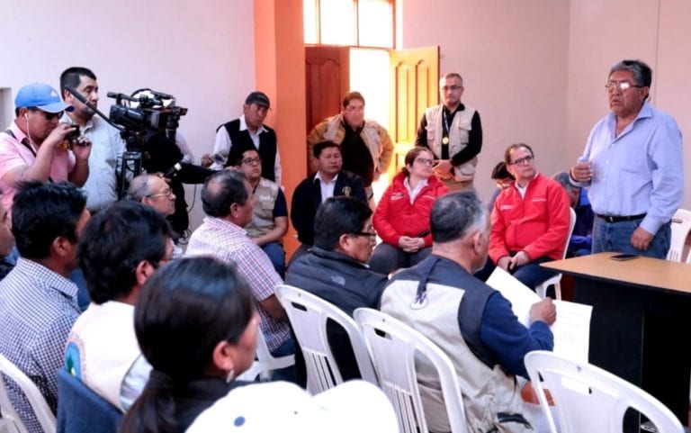 Suspenden instalación de Comisión Técnica en Tumilaca por falta de funcionarios de alto nivel