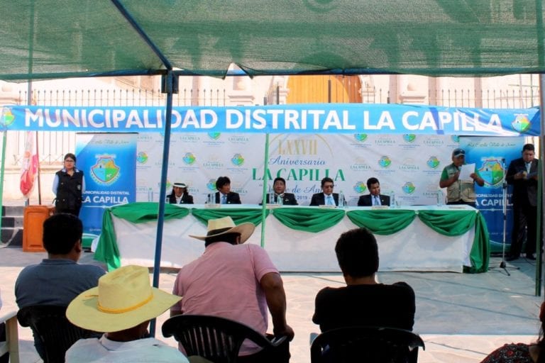 Distrito de La Capilla se apresta a celebrar su 77° aniversario