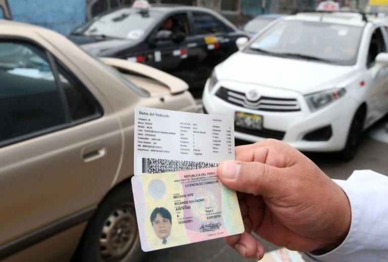 El 30 de setiembre vence plazo para revalidar licencia de conducir profesional