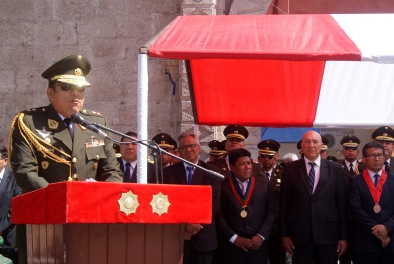 Realizan actividades por el 42° aniversario de las Fuerzas Armadas del Perú