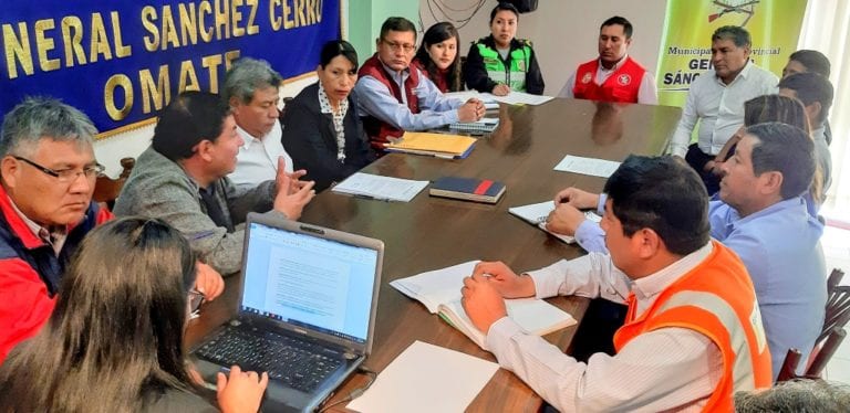 Comité de apoyo para asfaltado de la vía Moquegua-Omate-Arequipa evalúo avances de proyecto