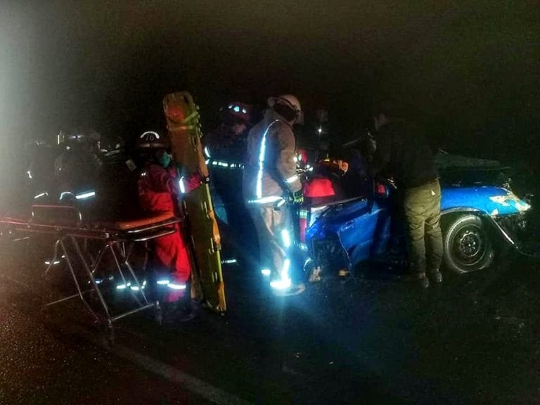 Triple choque deja tres muertos en vía Costanera Ilo – Tacna