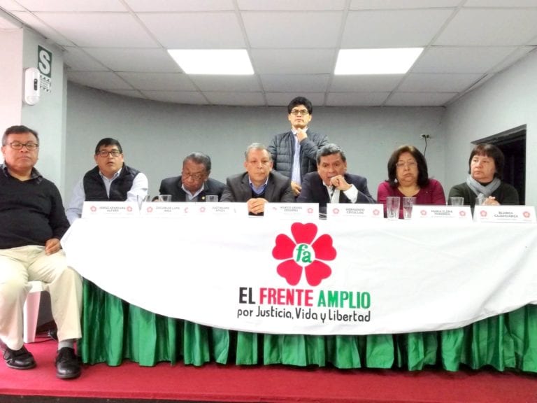 Frente Amplio denuncia acuerdo de Fuerza Popular y aliados para reactivar Subcomisión