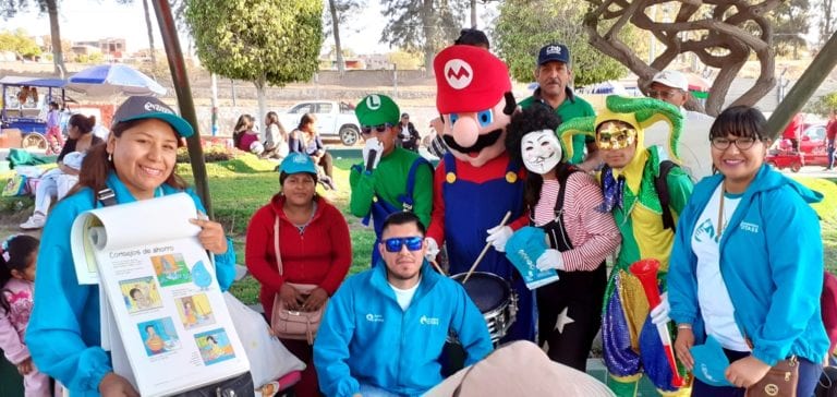 EPS Moquegua inició campaña de “ni más ni menos, paguemos justo”