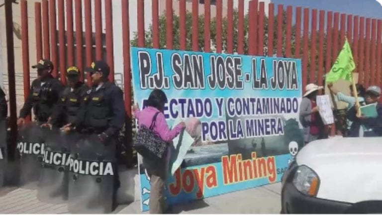 Tía María: piden el mismo trato para La Joya Mining por cercanía a población