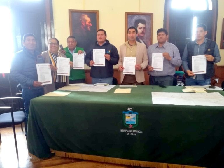 Impulsan delimitación en distritos de la provincia de Islay