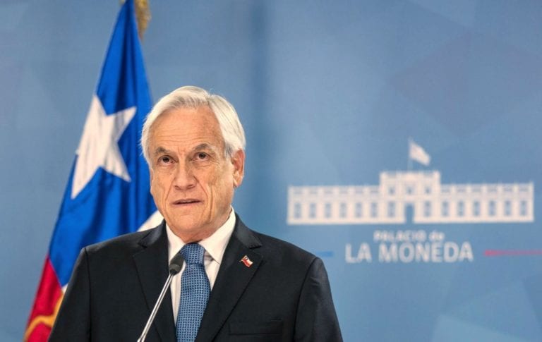Sebastián Piñera anunció plan para terminar con toques de queda en Chile