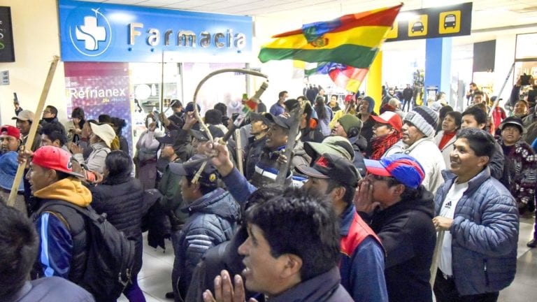 Evo Morales está fomentando el odio racial