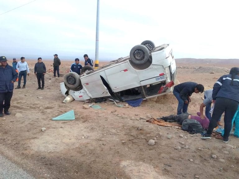 12 personas se salvan de milagro