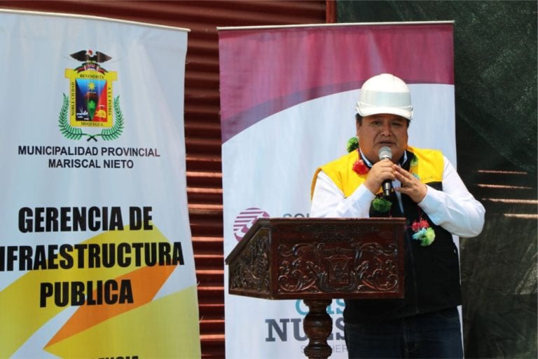 Alcalde solicitará actualizar convenio con Southern Peru para seguir mejorando el servicio educativo