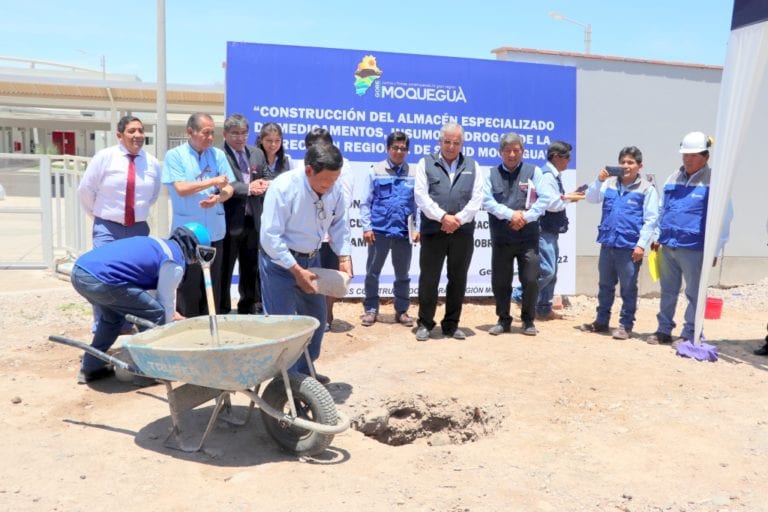 Gobierno Regional Moquegua inicia ejecución de obras por más de S/ 18 millones