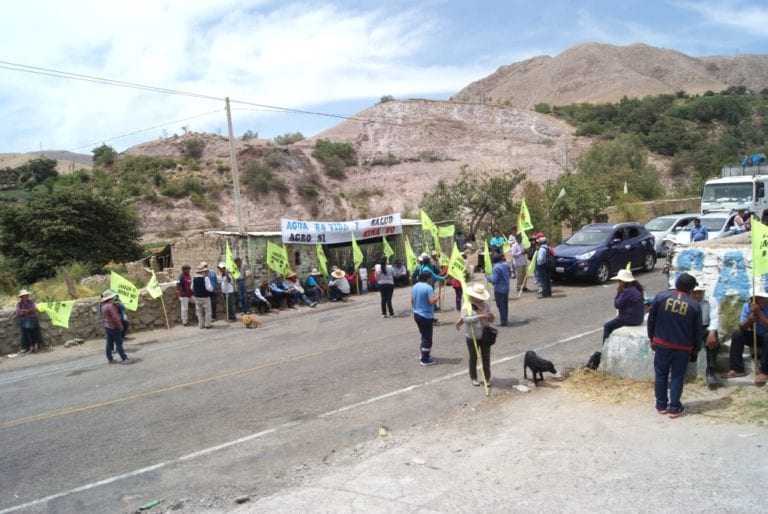 Tumilaca: Segundo día de paro contra Quellaveco con poco respaldo   