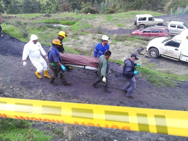 Minero fallece tras explosión en interior de socavón