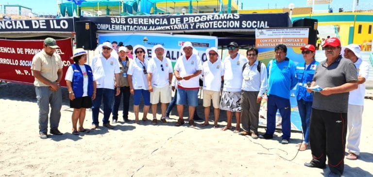 En playa Pozos de Lisas lanzan campaña ‘Verano Saludable 2020’