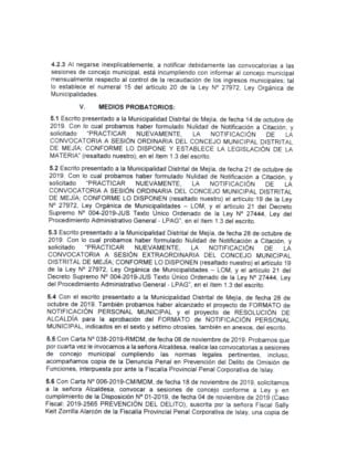 Denuncia regidores alcaldesa mejía omisión de funciones 7 La Prensa Regional