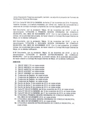 Denuncia regidores alcaldesa mejía omisión de funciones 8 La Prensa Regional