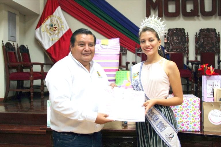 Premios del certamen Señorita Moquegua 2019