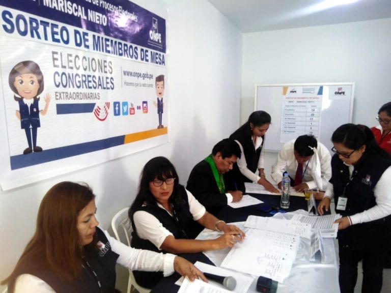 145,652 electores votarán en todo Moquegua en elecciones de enero