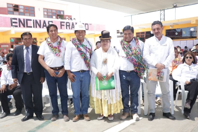 Southern Peru y GORE Tacna inician construcción de I.E. “Dr. José Antonio Encinas Franco”