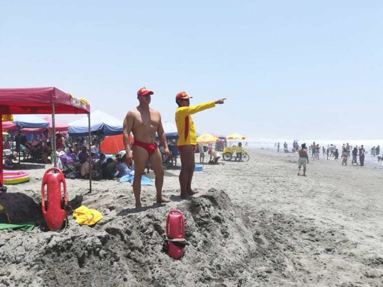 Región Arequipa: Al momento se han registrado 150 rescates en playas