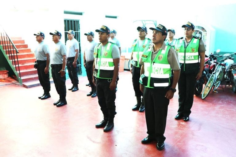 Diez nuevos efectivos policiales reforzarán seguridad ciudadana en Punta de Bombón