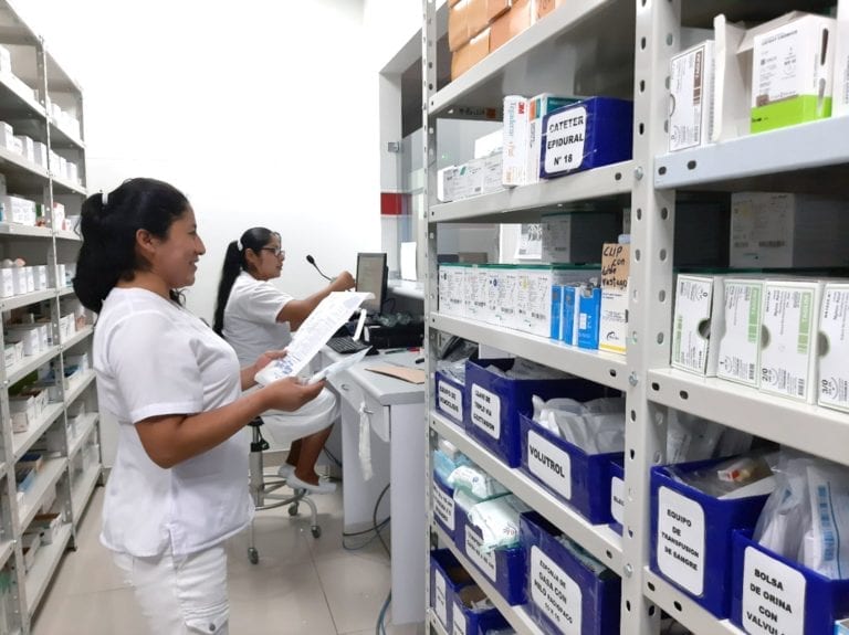 Disponibilidad de medicamentos está al 97% en Hospital Regional de Moquegua