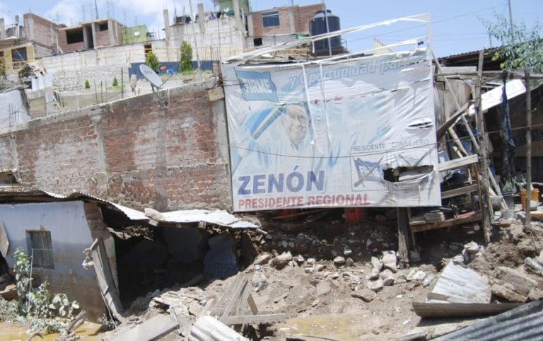 Incertidumbre y preocupación después de los huaicos y activaciones de quebradas del último miércoles en Samegua y Moquegua.