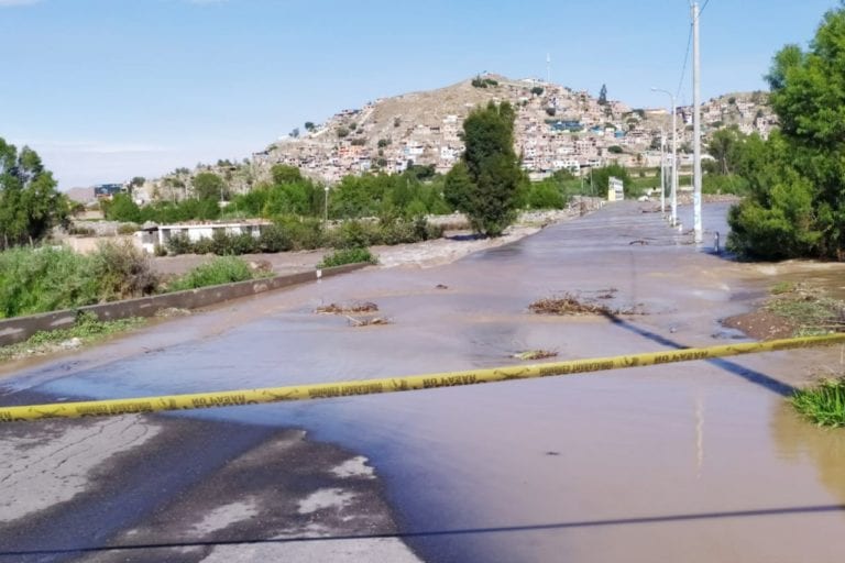 Arequipa: prevén suspender tránsito por puentes por aumento de caudal del río Chili