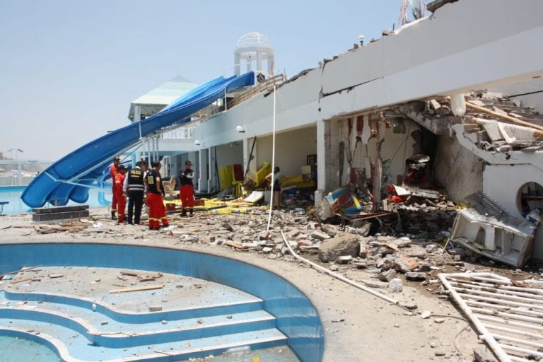 4:10 am: Fuerte explosión en el Parque Acuático despertó a mollendinos