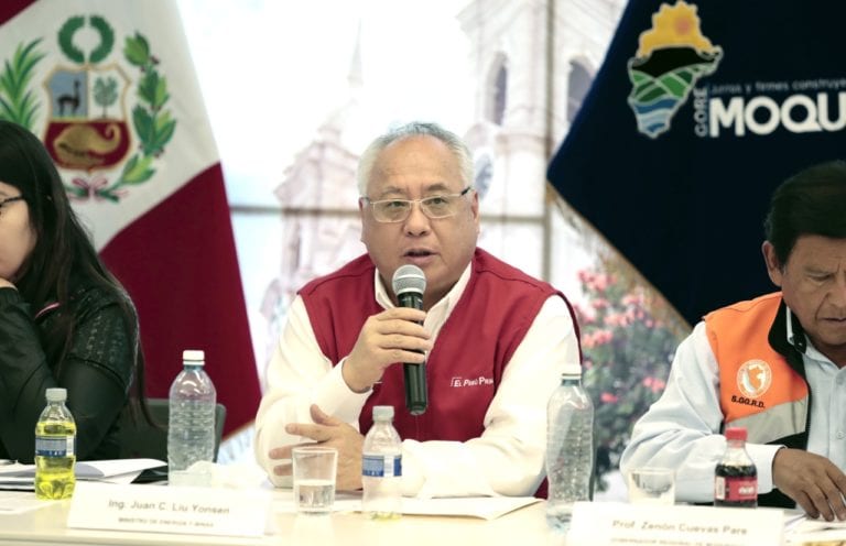 Ministro de Energías y Minas: “Sin clima de paz no se puede desarrollar Tía María”