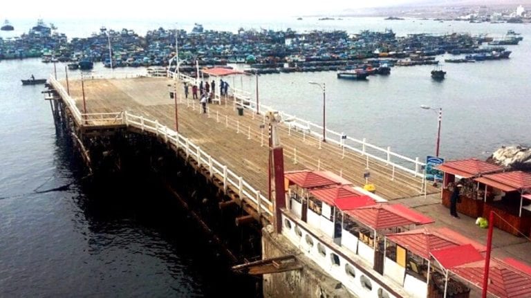 Realizarán mantenimiento del tradicional y turístico Muelle Fiscal del puerto de Ilo