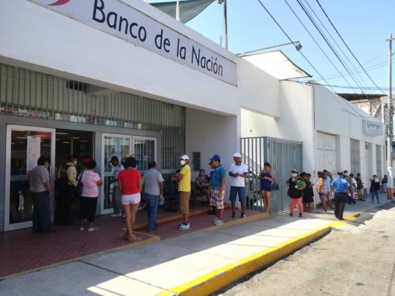 Agencia del Banco de la Nación Mollendo entra en cuarentena