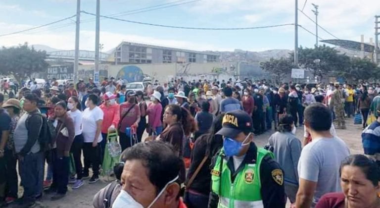 Ferias fueron un caos, se evidenció gran aglomeración de personas