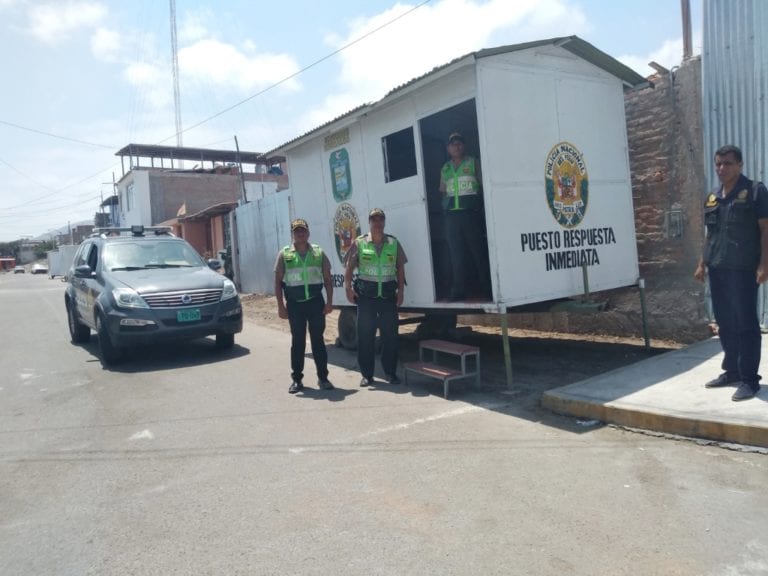 Policía pone en funcionamiento Puesto de Respuesta Inmediata (PRI) en Alto Inclán