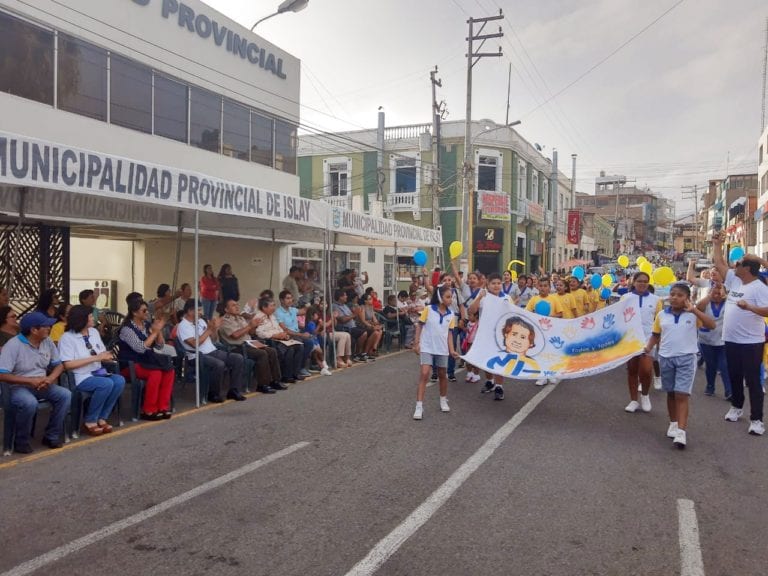 Con pasacalle: sensibilizan para “Buen Inicio de Año Escolar 2020”