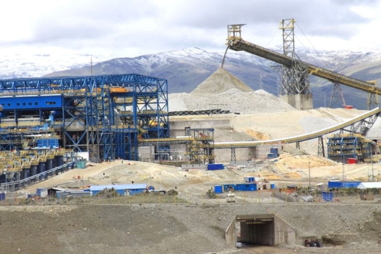 La minería en Arequipa disminuye producción en 17.6%