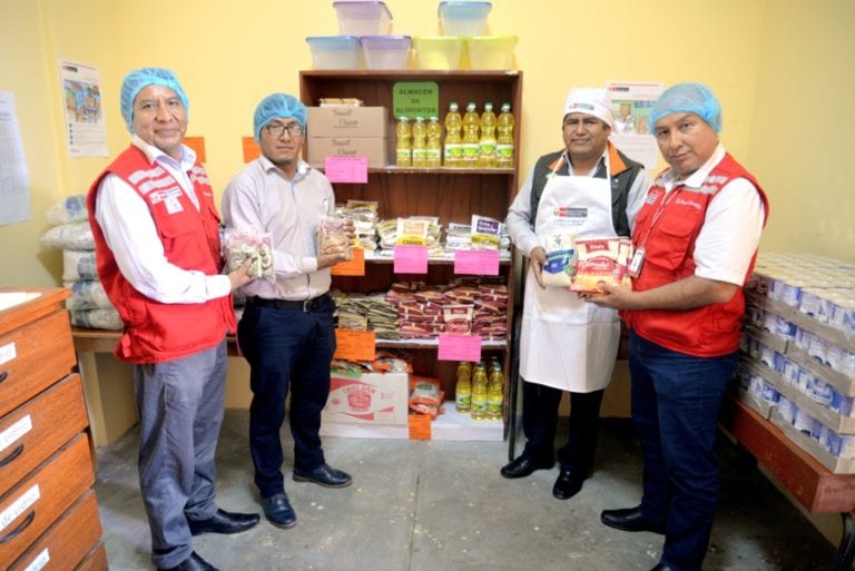 Escolares en I.E. Vidal Herrera Díaz de Yacango recibirán servicio alimentario de Qali Warma