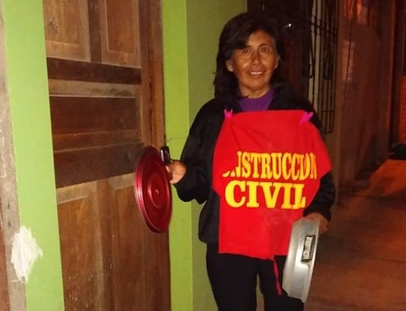 Sindicalistas de la CGTP Islay registran participación en cacerolazo nacional