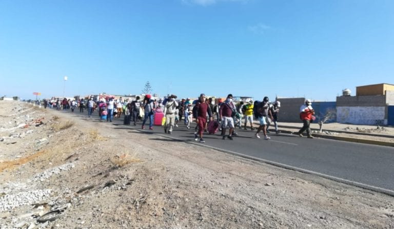 ¡Comenzó el éxodo!: Más de 200 personas salen de Ilo y se dirigen a varias regiones