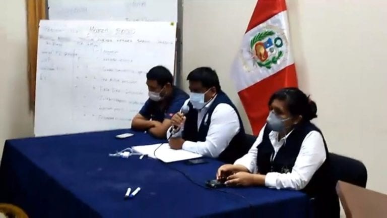Desmienten comunicado del MINSA que reportaba 2 casos más de Covid-19 en Moquegua