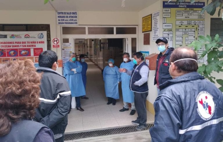 Primer caso de coronavirus en Moquegua: Equipo de salud viajó al anexo La Huata y Omate