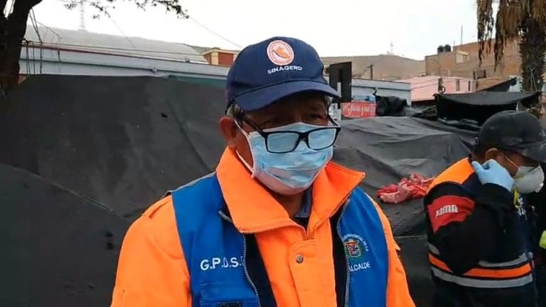 Empadronarán a comerciantes afectados tras incendio en el mercado Pacocha