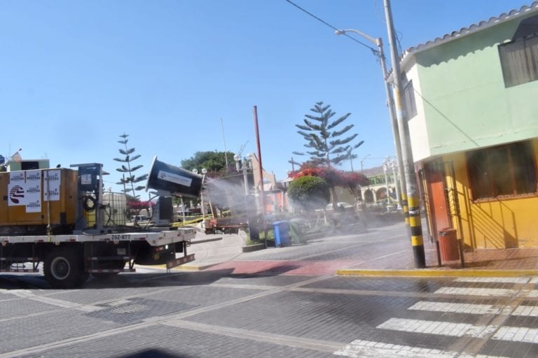 Southern Peru realizará la fumigación contra COVID-19 en hospitales, mercados y calles de Tacna