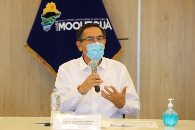 Presidente Martin Vizcarra estuvo en Moquegua junto a ministros