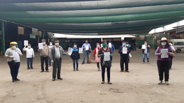 Comerciantes del Avelino exigen reapertura inmediata de sus mercados