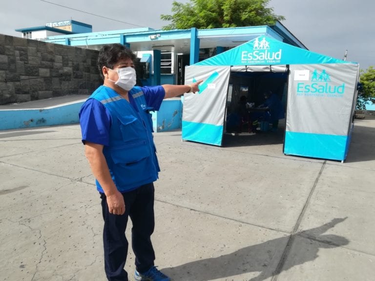 Dr. Luis Tito: “Zona Covid del hospital de EsSalud Mollendo es segura”
